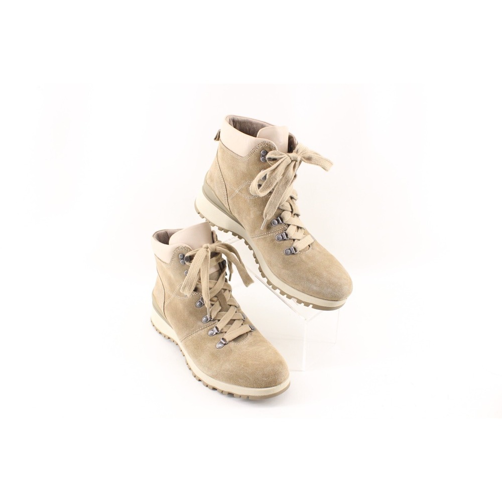 Bionica Dalton Lace Up‎ Tan Leather Hiking Boots Women"s Size 10M